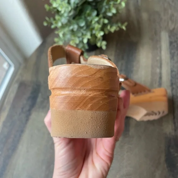 Troentorp | Leather Swedish Clogs | Size 37 - Picture 9 of 15